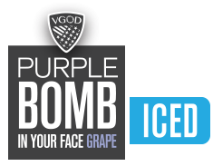 VGOD Iced Purple Bomb SaltNic