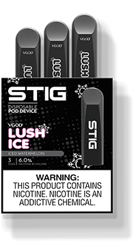 STIG Disposable Pods 3-Pack, VGOD LushIce