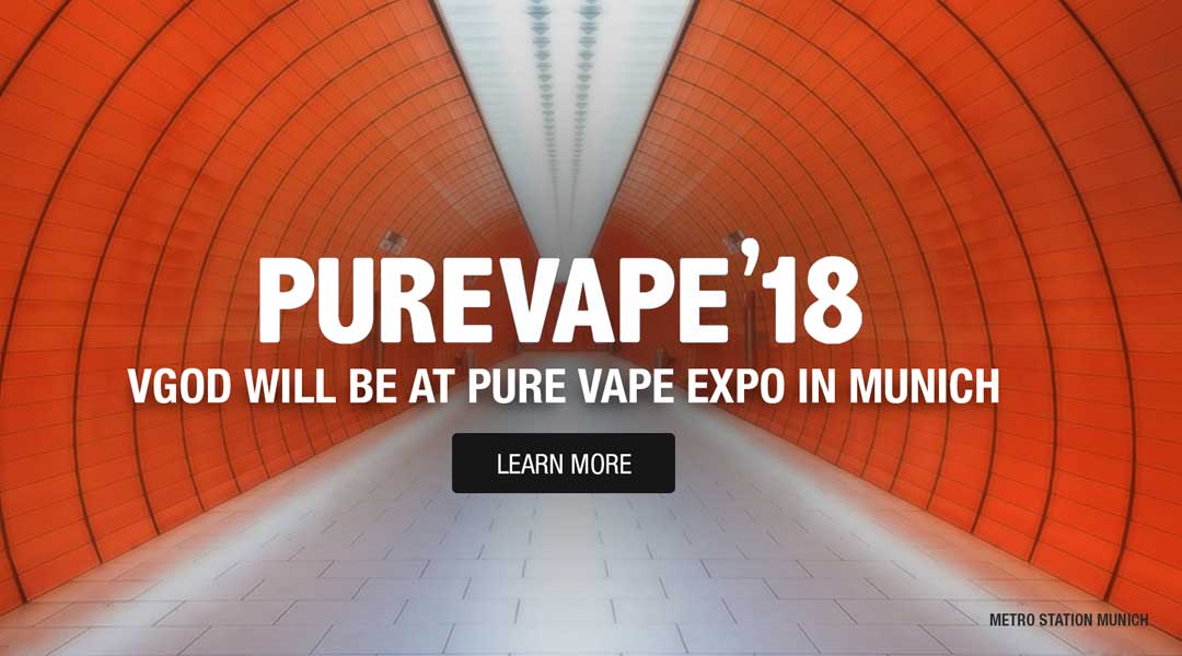 VGOD’s Flying Out to Pure Vape in Munich!