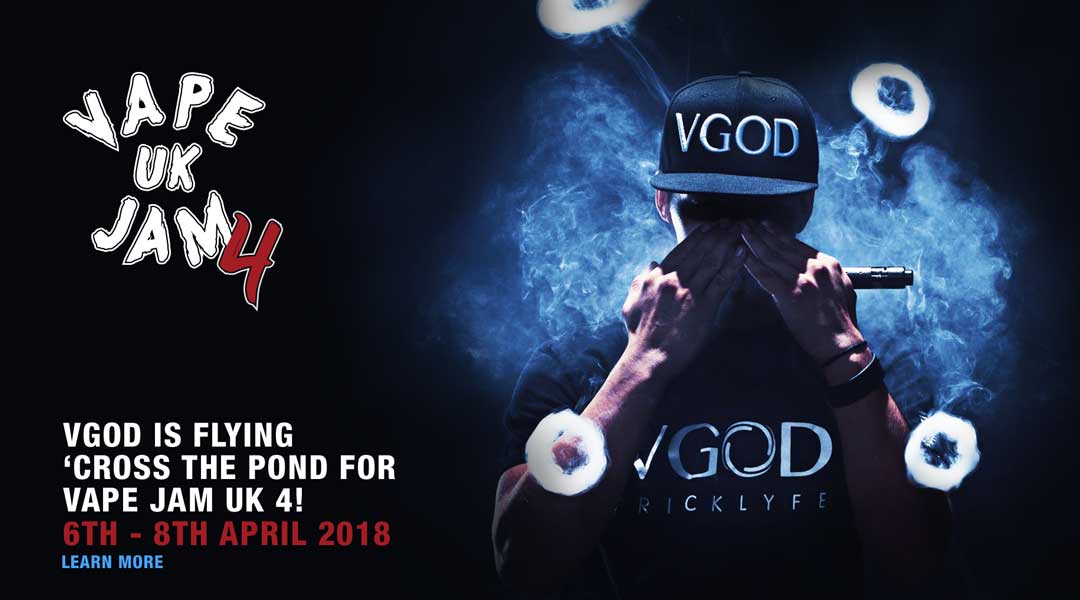 VGOD Is Flying ‘Cross The Pond For VAPE JAM UK 4!